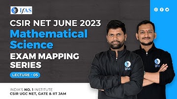 Exam Mapping Series CSIR NET Mathematics
