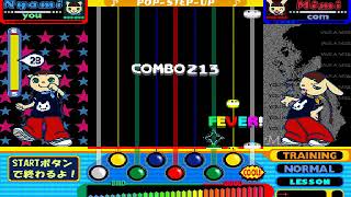[POP'N MUSIC CS5] レッスン - POP-STEP-UP (N→H)