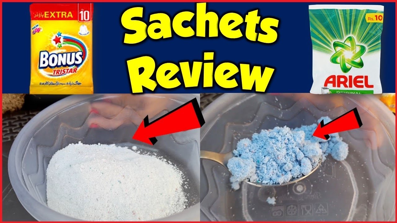 Surf Detergent Powder Sachets Review YouTube
