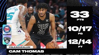 Cam Thomas Drops 33 PTS - His THIRD STRAIGHT 30+ Point Game to Start the Season