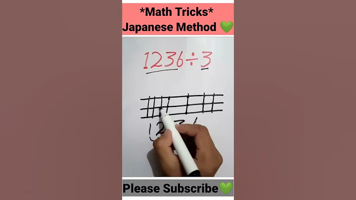 Japanese Division Trick 💓 | Math tricks 🔥#shorts #japanese #mathfun