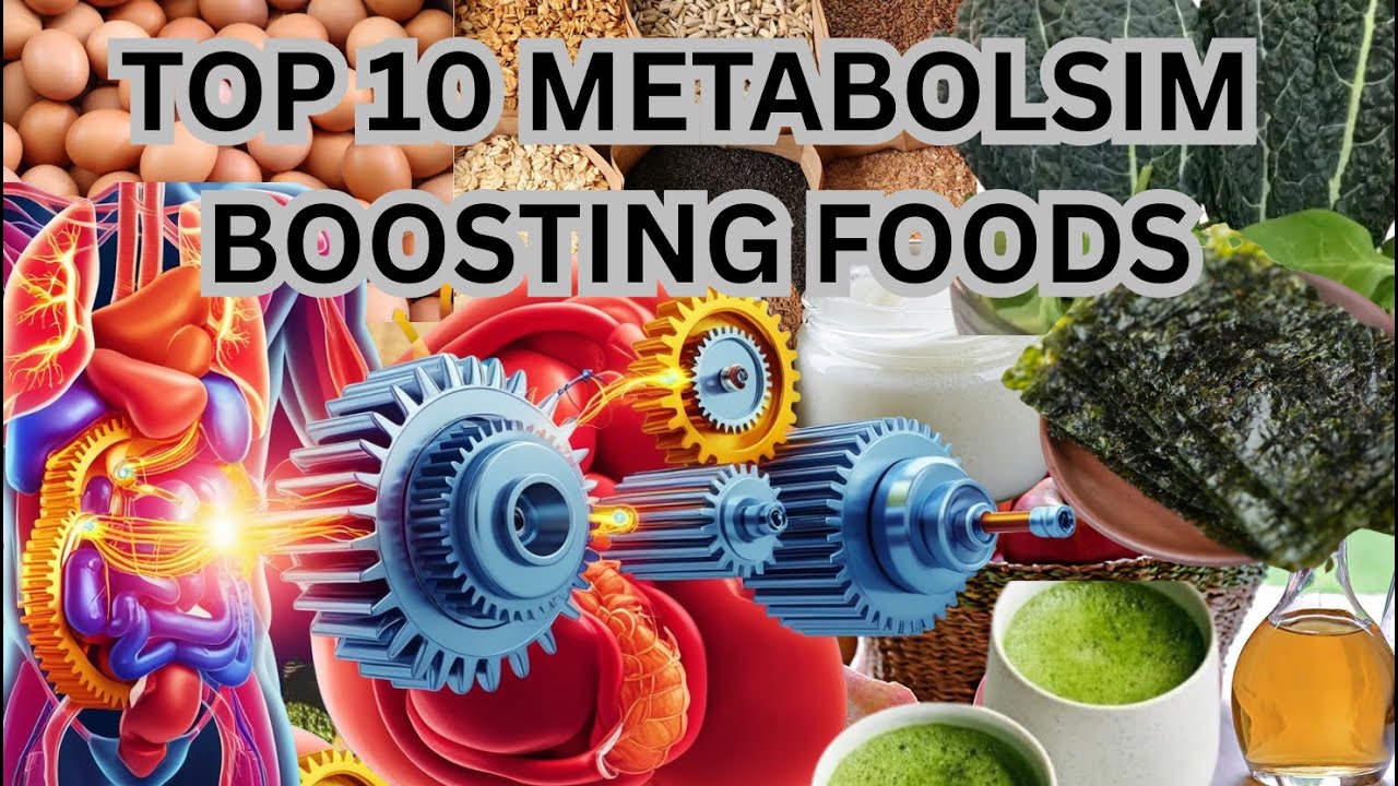 10 Metabolism boosting foods to burn fat naturally - YouTube