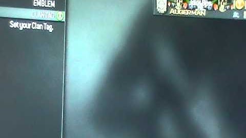 MW3 Clan Tag Mod (no USB, No cod Elite)