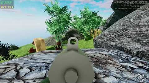 [Unity3D] Army Man FPS - 128 bot stress test