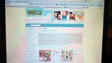 Digital Scrapbooking Templates 4
