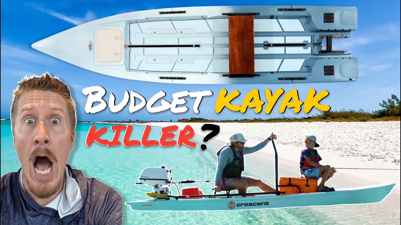 Is this a Kayak KILLER? Crescent Crescraft fishing skiff FIRST LOOK!