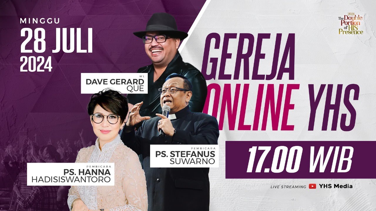 TUHAN SANGGUP MENGUBAH HIDUPMU | PS. HANNA - PS. STEFANUS SUWARNO - DAVE GERARD QUE