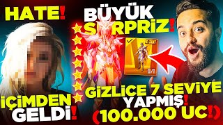 HATE GİZLİCE HESABIMA GİRİP FİRAVUNU 7 SEVİYE YAPMIŞ! BÜYÜK SÜPRİZ! PUBG Mobile