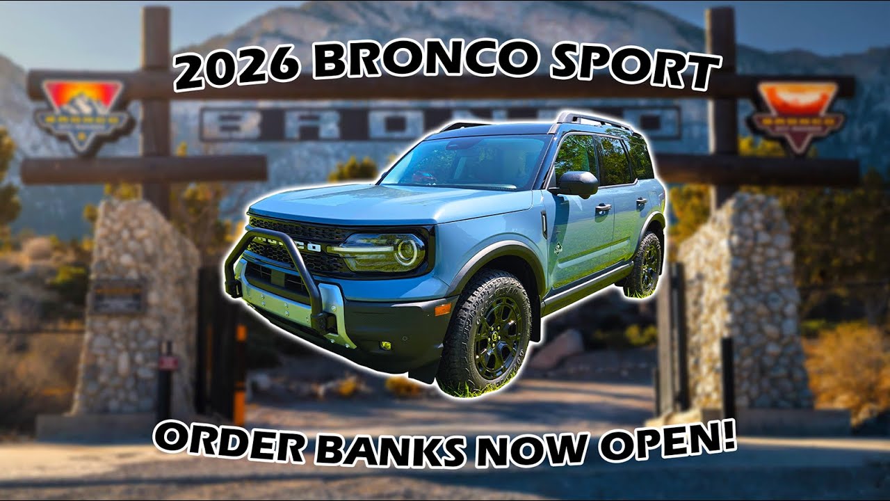 Все изменения в Ford Bronco Sport 2026 года
