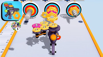 Gear Gun Run ​- All Levels Gameplay Android,ios (Part 14)