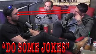 Bryan Callen Has To Rescue Brendan Schaub From Interrogation - Conflict Analysis