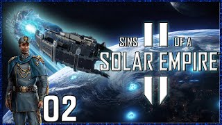 Let's Play Sins of a Solar Empire II | TEC Loyalists Gameplay Episode 2 | Battles against the Vasari
