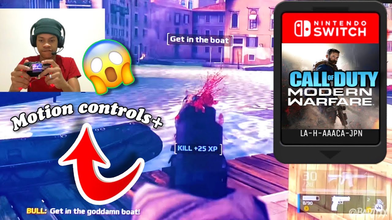 Call of duty Is finally on the Nintendo switch 😱 Oled MC5 🤣 Gameplay 🤯‼ ...