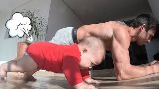 Sweet Moments of Babies and Dad | Funny Videos 2024