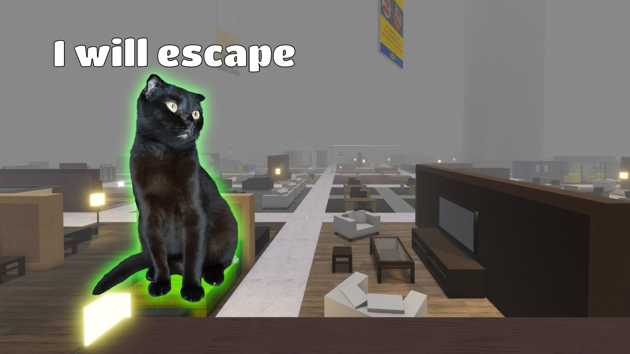 Cat FINALLY ESCAPES from the DEADLY SHOP | Roblox | 3008 | P.2