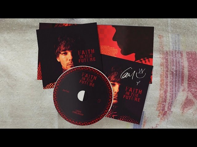 Louis Tomlinson – Album (CD) with Signed Card – Faith in the