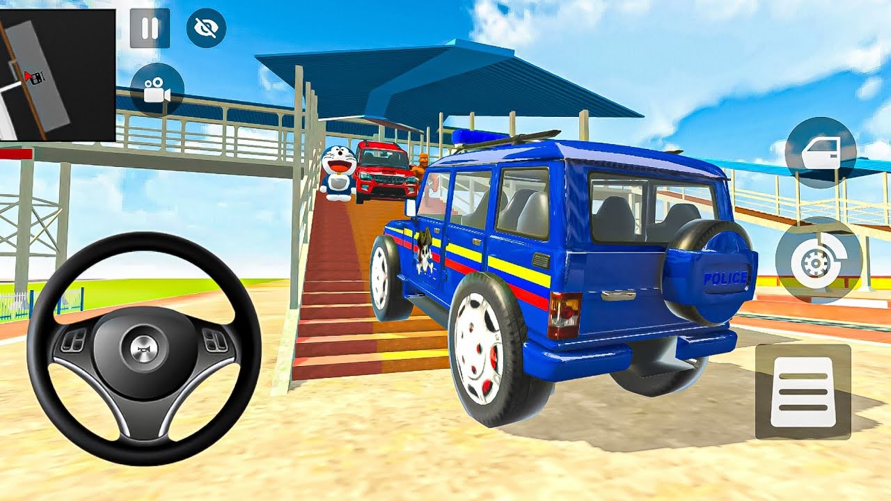 Modified police car 🚨 Gangster Life in Indian Streets⚡ | Open WorldGame game for android🕹️