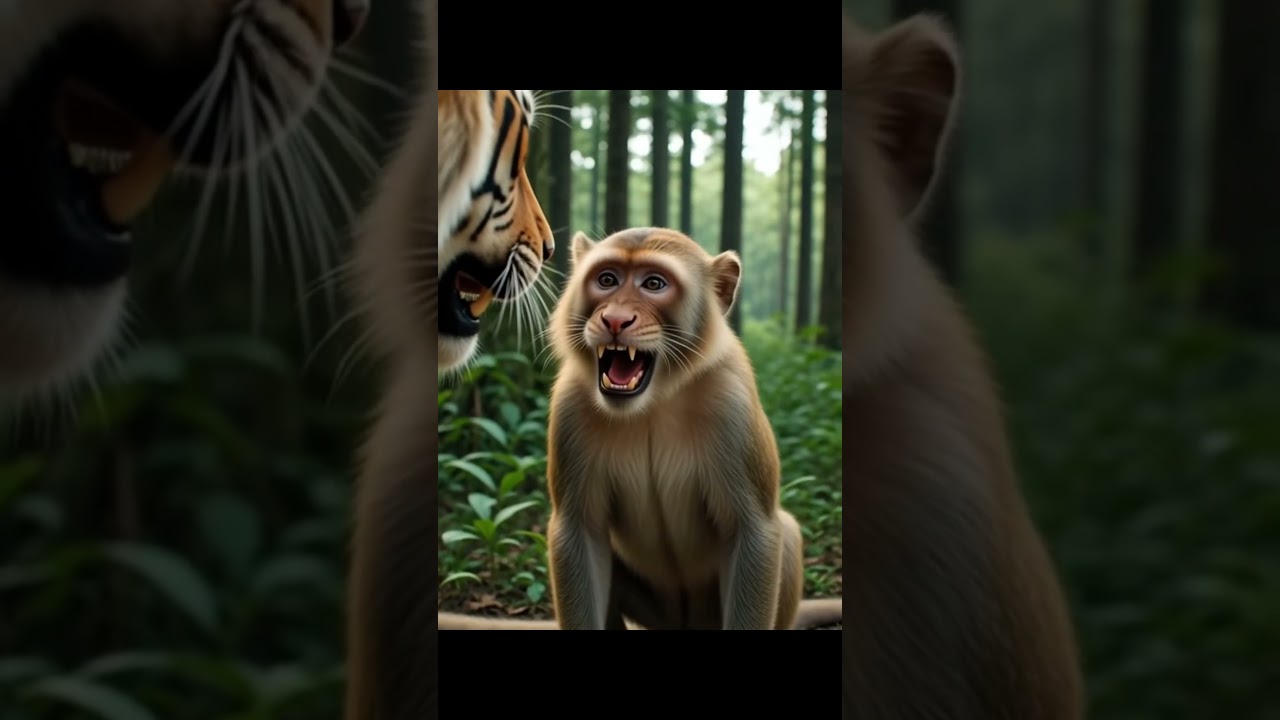 Monkey vs Tiger: Revenge 🐒🐯 | Brain Beats Power 