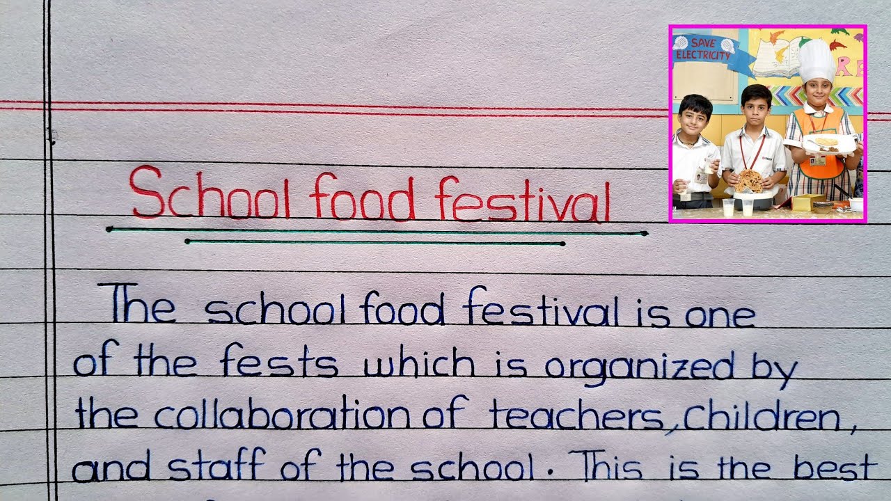 food festival essay