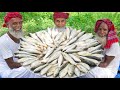 Catching & Cooking Labeo Bata For Homeless Poor People- Bengali Fish Curry Recipe Cooking In Village