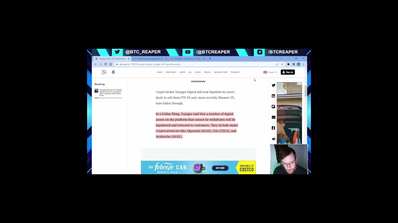 Voyager Liquidating Assets