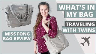 WHAT'S IN MY DIAPER BAG | REVIEW FOR MISS FONG DIAPER BAG | TRAVELING WITH TWIN TODDLERS by Summer Winter Mom 625 views 1 year ago 13 minutes, 28 seconds