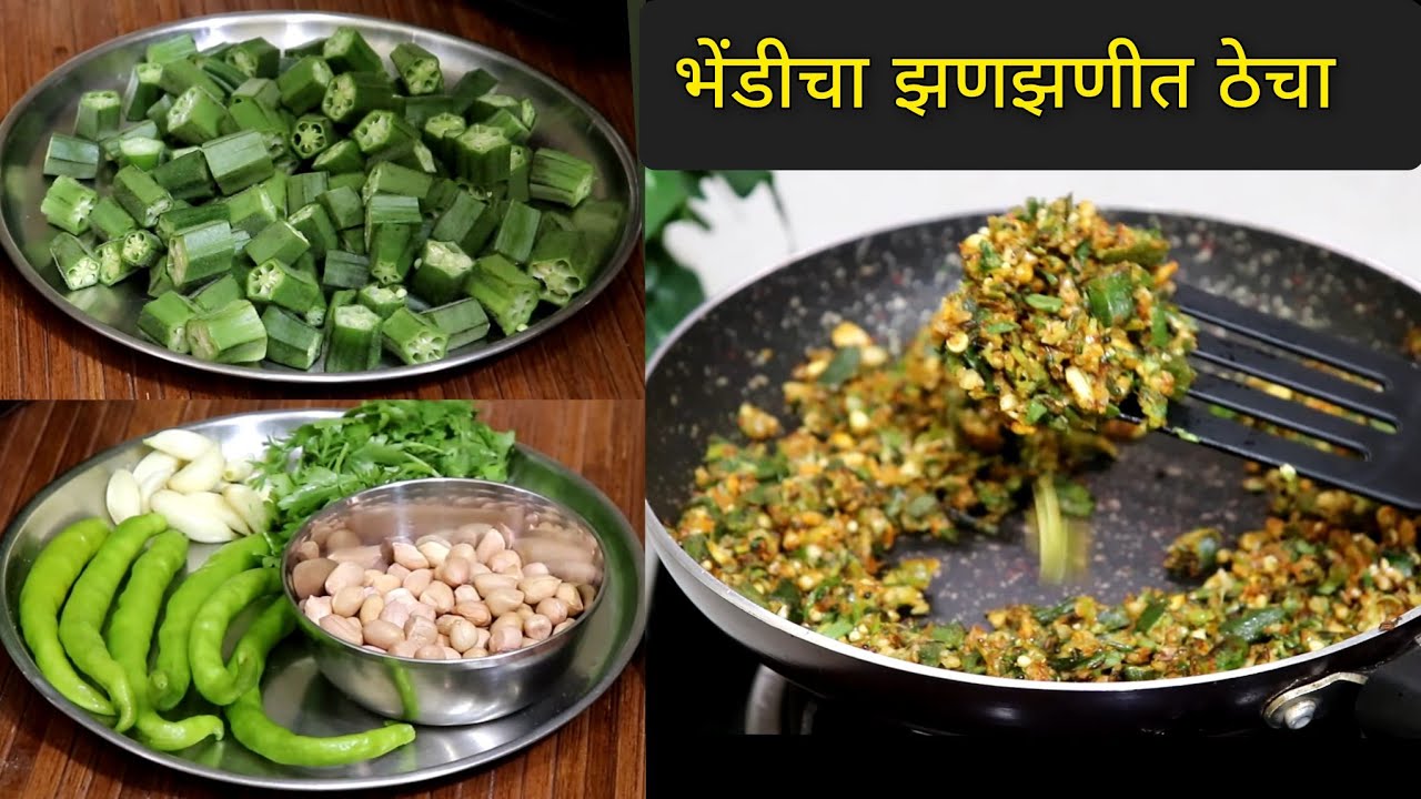 भाजी खावीशी वाटत नाही?मग बनवा तोंडाला चव आणणारा भेंडीचा झणझणीत ठेचा|Bhendicha Thecha|Vaishalirecipe
