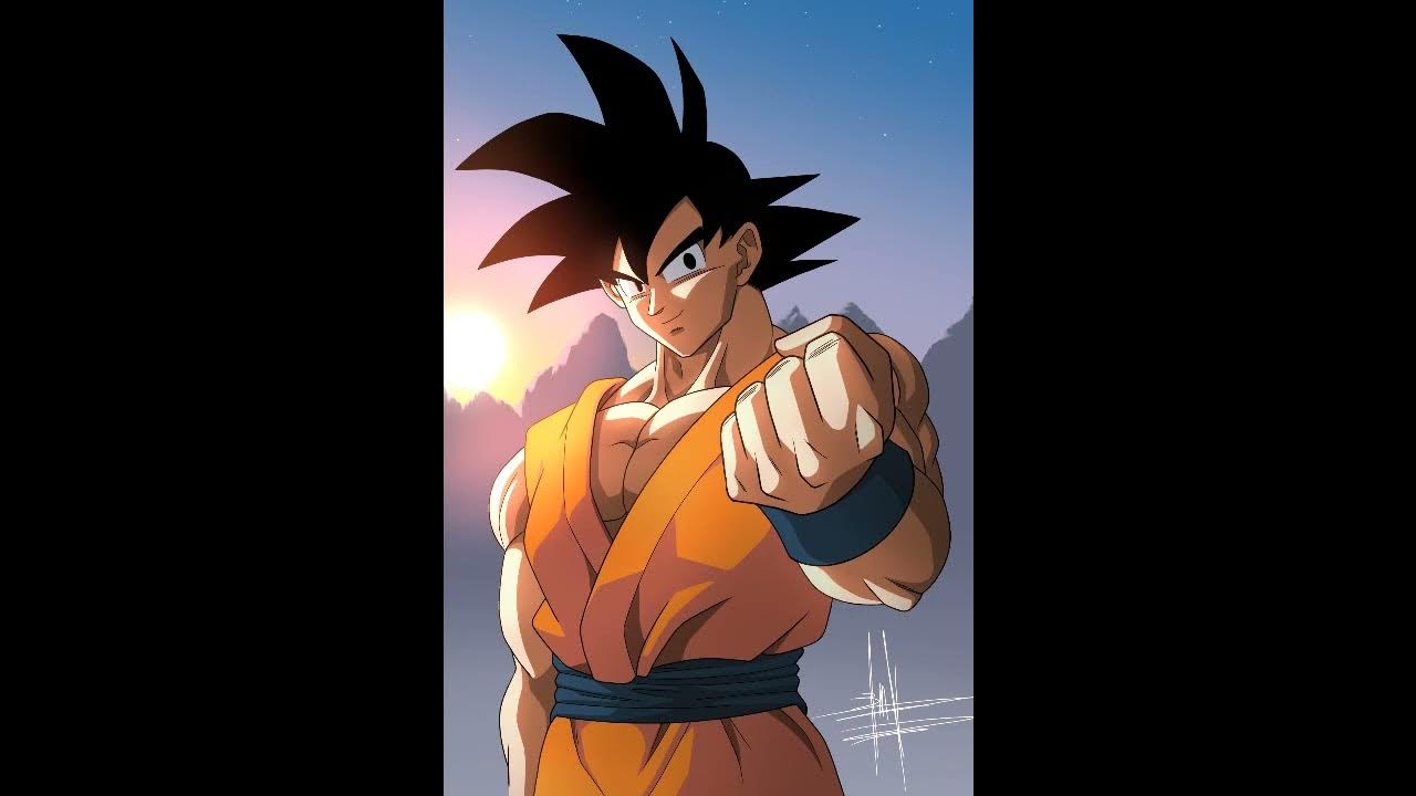 Goku on the Importance of Exercise and Building Strength (AIGenerated