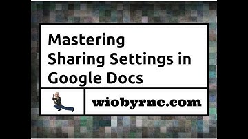 Mastering Sharing Settings in Google Docs