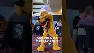 When Mickey Mouse And Friends Bust A Move Disneyworld Dancing