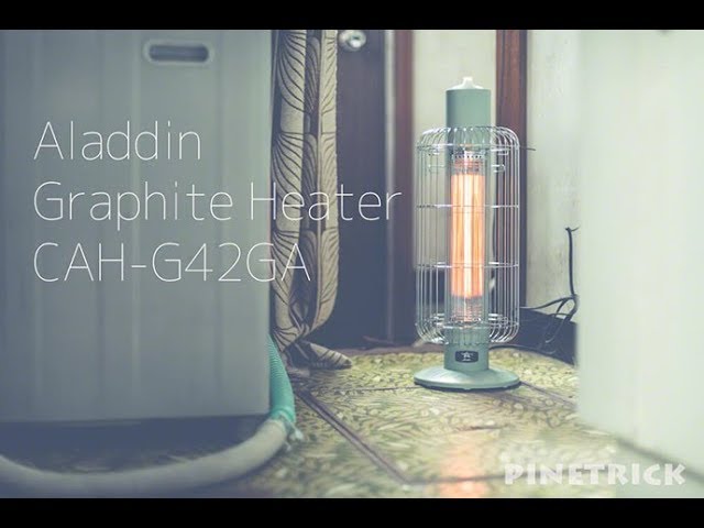 Aladdin Graphite Heater CAH-G42GA - YouTube