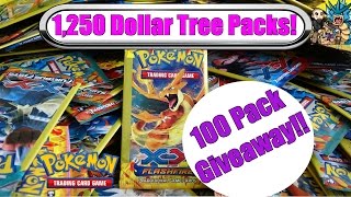Factory Sealed 25 x Pokemon XY Dollar Tree 3-card Booster Packs