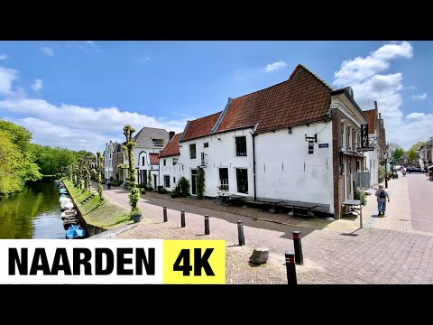 NAARDEN, NETHERLANDS 🇳🇱 [4K] City Centre Walking Tour