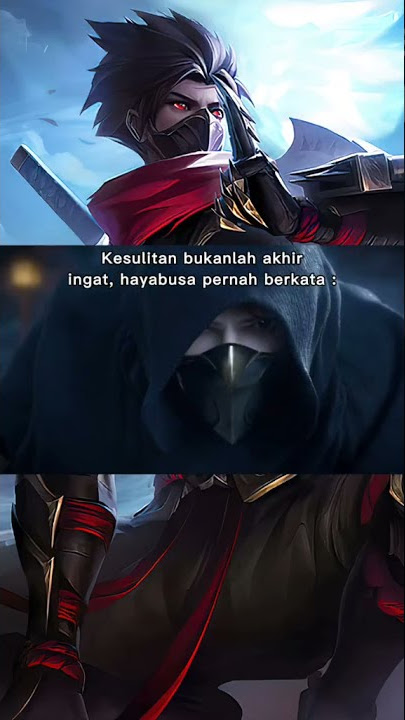 hayabusa pernah berkata..???              #mlbb #shorts