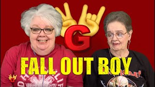 2RG REACTION: FALL OUT BOY - THIS AIN'T A SCENE - Two Rocking Grannies!