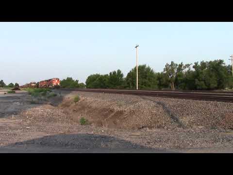 BNSF transcon just outside Woodward OK: That's all folks! 8/8/21