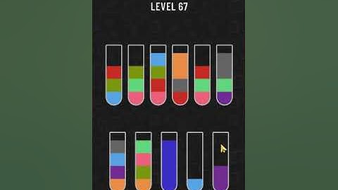 Water Sort Puzzle level 67 | Gameplay Mobile Games