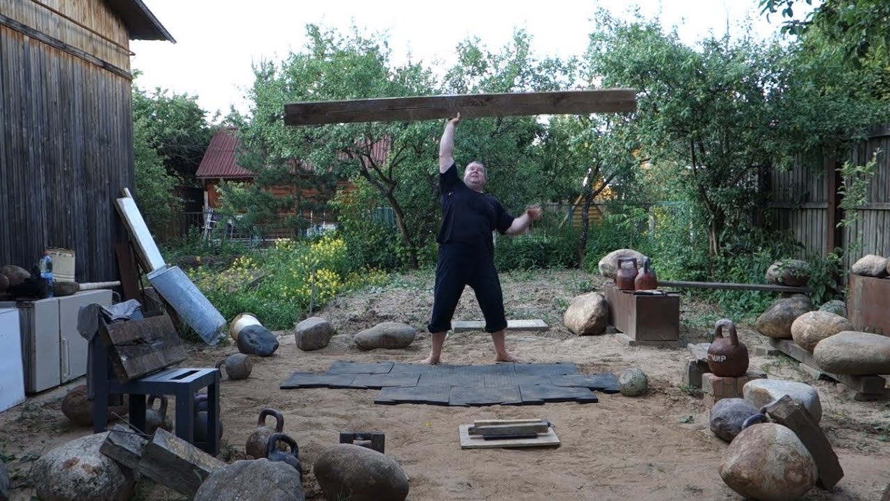 РЫВОК-2 ШТАНГА, ГАНТЕЛИ, КАМНИ И ДРУГИЕ ПРЕДМЕТЫ  SNATCH-2 BARBELL, DUMBBELLS, STONES AND OTHER