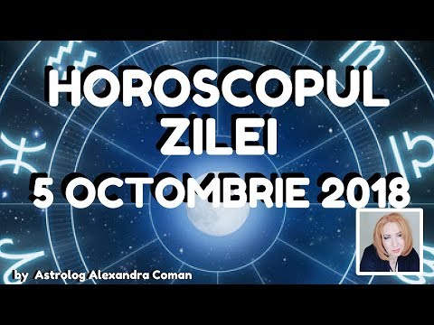 Video: Horoscop 5 Octombrie