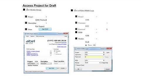 PDMS Pipe Support Draft Training