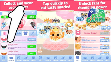 Greedy Cats: Kitty Clicker Gameplay Walkthrough #1 (Android, IOS)