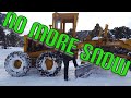 A Grader Way To Remove The Snow
