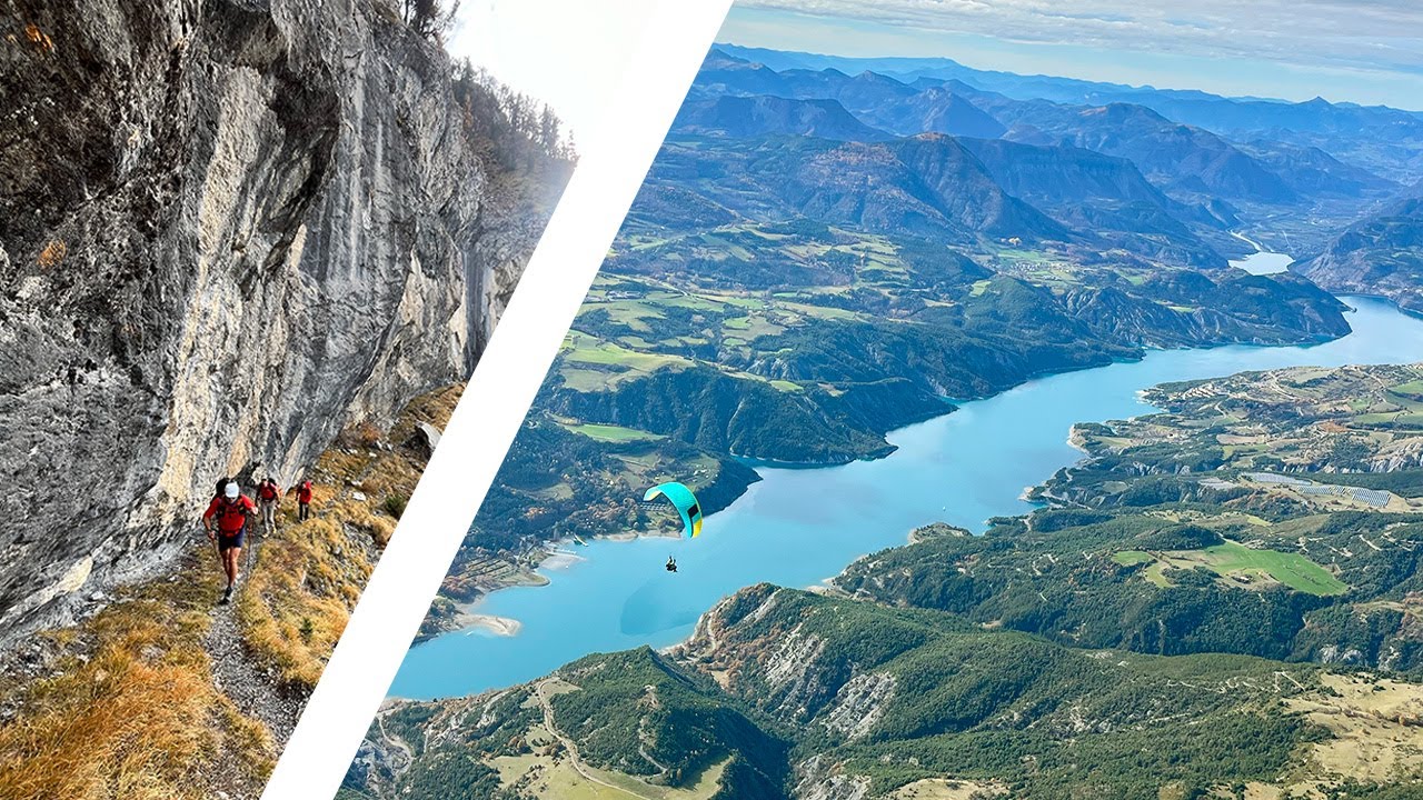 Traversée du lac de Serre-Ponçon en HIKE & FLY !