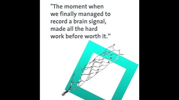 A brain implant for two-way communication with external devices