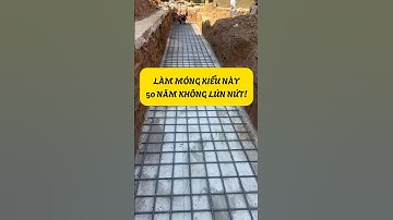 Làm móng kiểu này, 50 năm không lo lún nứt!  #kinhcanreview  #nhadep  #xaynhatho  #construction