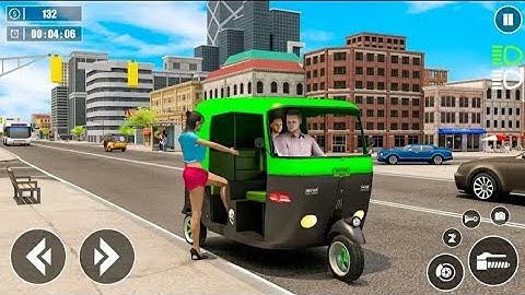 Auto Rickshaw Tuk Tuk Pick And Drop Driving Games Android Gameplay