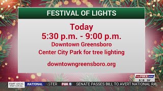 Greensboro Festival of Lights happening this weekend
