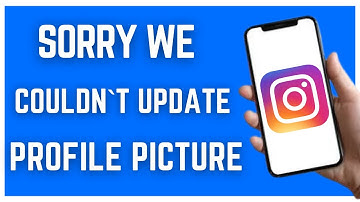 HOW TO FIX SORRY WE COULDN`T UPDATE YOUR PROFILE PICTURE IN INSTAGRAM (2023)