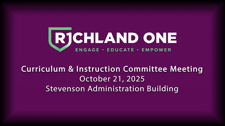 (Audio) Curriculum & Instruction Committee Meeting