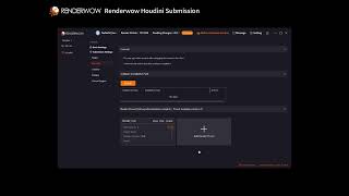 Submit Houdini rendering tasks on the cloud rendering platform